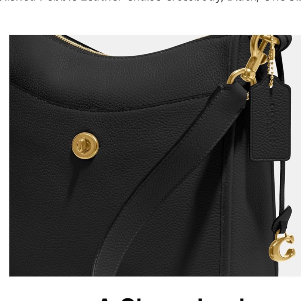 Coach Chaise Crossbody Bag in BLK - Mint Condition